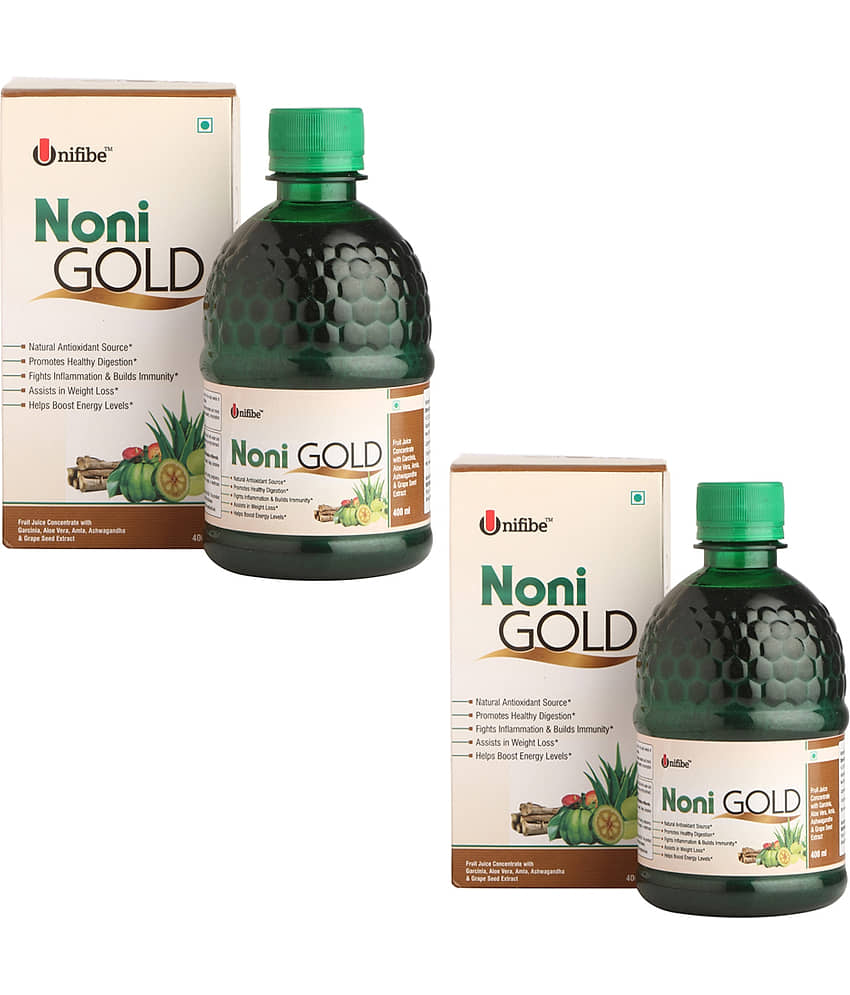 Unifibe Noni Gold Herbal Juice for Immunity, Healthy Digestion & Weight Management