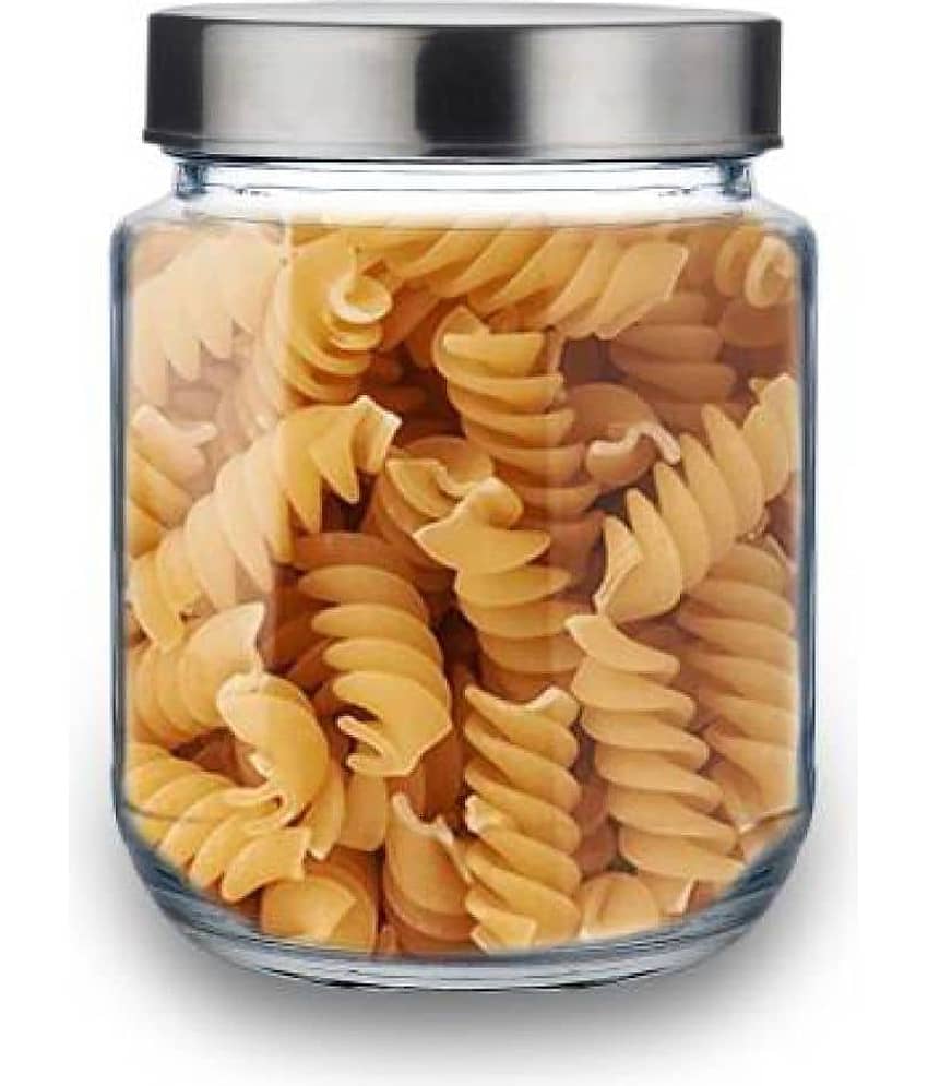 CROCO JAR Glass Transparent Food Container ( Set of 6 ) view 2