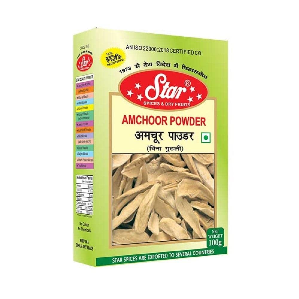 Star Spices Amchoor Powder Dry Mango Powder, 100 gm - Pack of 5 view 2