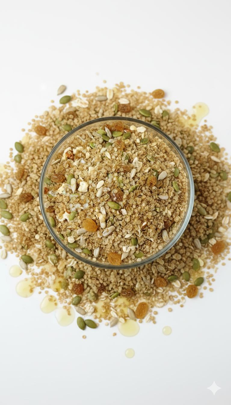 Millet Muesli with 55% Premium Nuts & Seeds – Ancient Grains Supercharged view 2