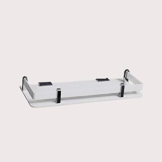 Sarvatr Multi-Purpose Acrylic Wall Mount Shelf Rack Kitchen and Bathroom Accessories (18 x 5 Inch) Acrylic Wall Shelf view 2