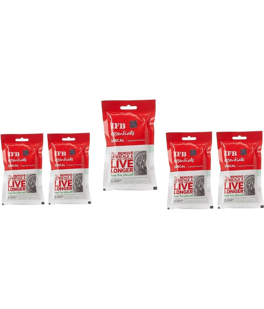 IFB DESCALING POWDER - Stain Remover Powder For All Fabrics ( Pack of 5 ) view 2