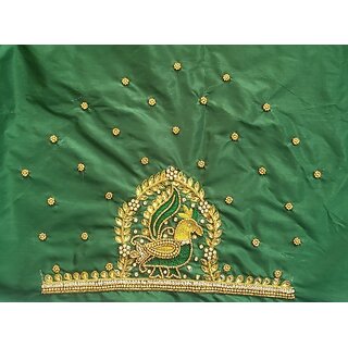 OMSAIFAB Cotton Silk Self Design Blouse Material view 2