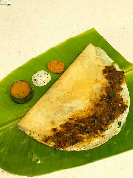 Biryani masala dosa