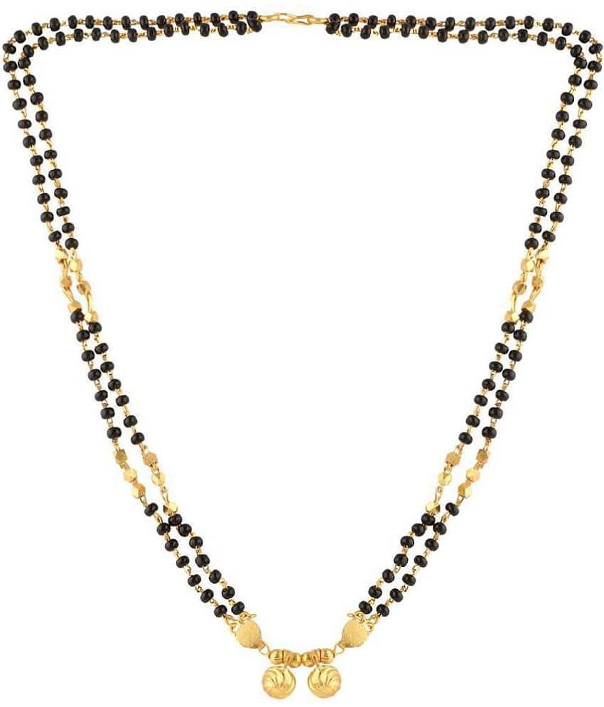 shankhraj mall Golden Mangalsutra ( Pack of 1 ) view 2