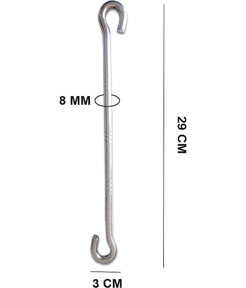 Laxmi Garden Jhula Swing Rod Hook (Pack of 4) Set of 4 Stainless Steel Hooks view 2
