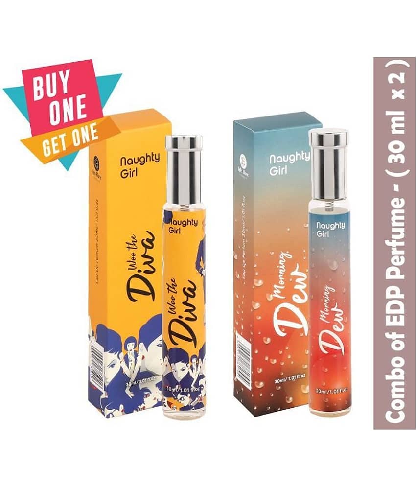 Naughty Girl Luxury EDP Woo the Diva With Morning Dew Perfumes for WomenBuy One Get One (30ml x 2) view 2