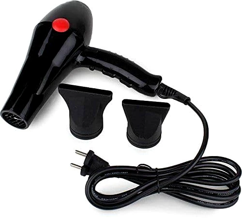 Professional 2000 Watts Hot and Cold Hair Dryer with Styling Nozzle by Ruhi Import Store