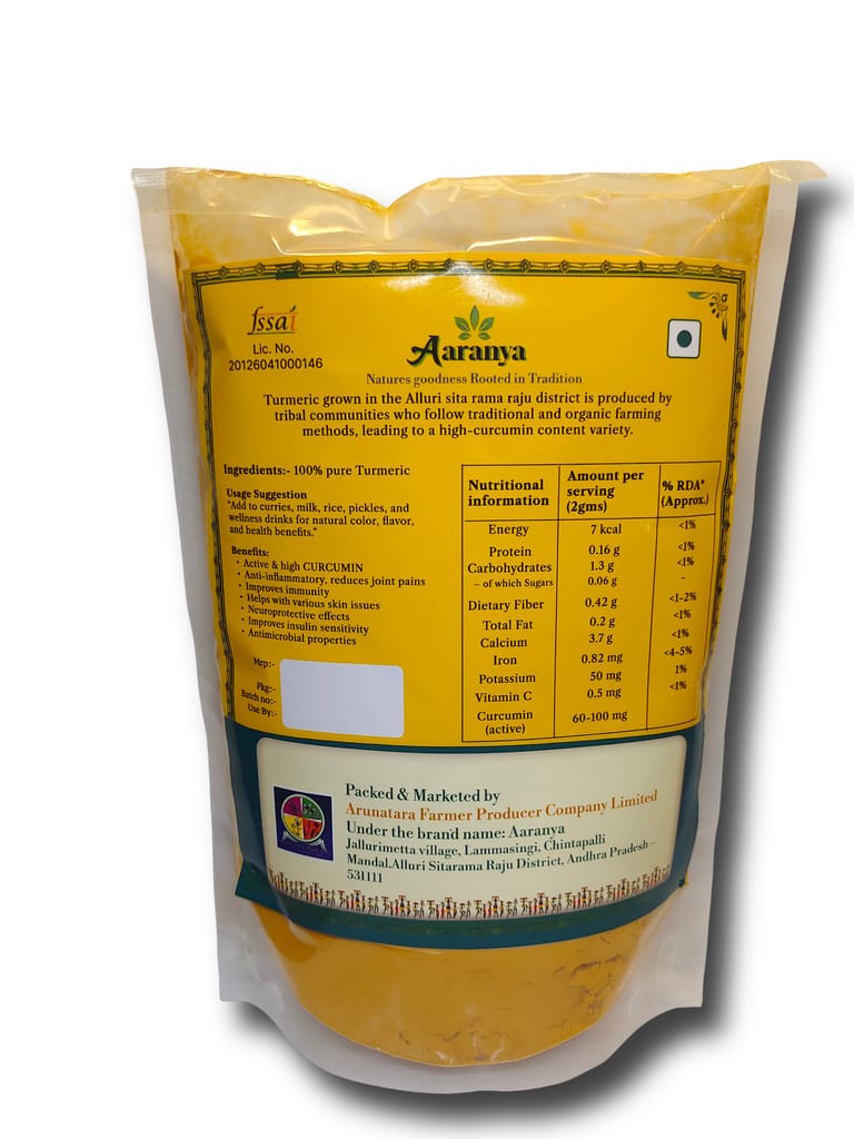 Aaranya Organic Turmeric Powder view 2