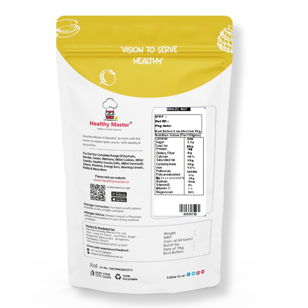 Healthy Master Exotic Brazil Nuts, 500 gm view 2