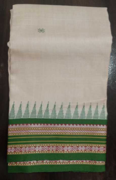 Kosa (Butti) Kervati Saree view 2