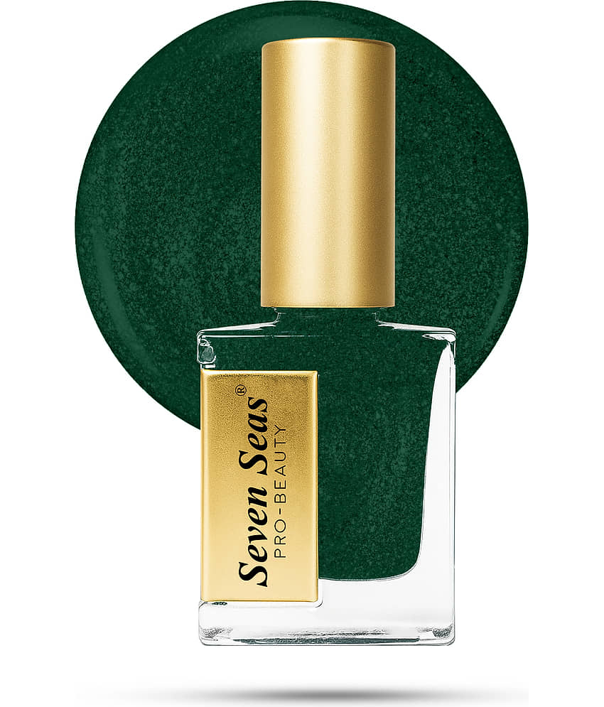 Seven Seas Peacock Green Matte Nail Polish 11 ( Pack of 1 ) view 2
