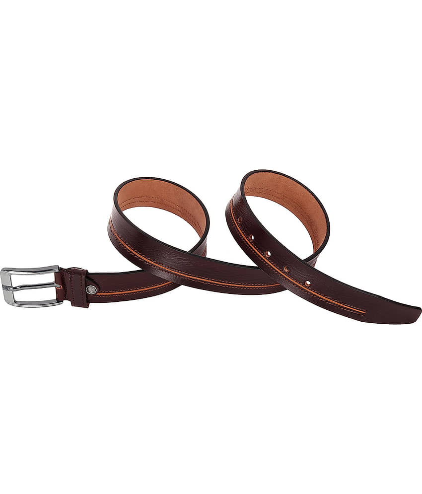 Leather World - Leather Men's Casual Belt ( Pack of 1 ) view 2