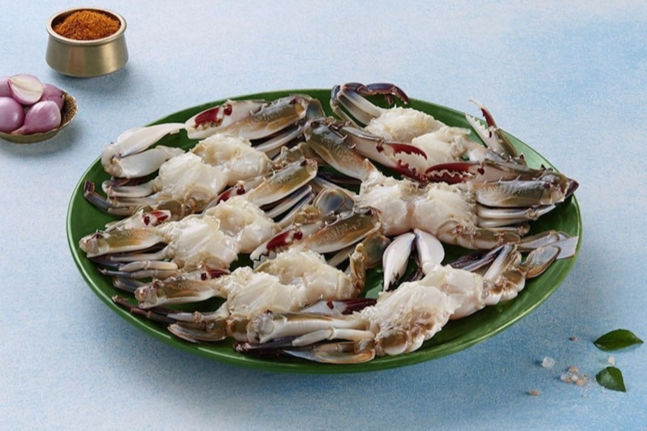 Spot Crab/Sea Crab / (100g to 300g)-Uncleaned - 500gms view 2