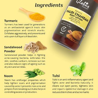 Globus Naturals Haldi Chandan Body Lotion 300 ml view 2