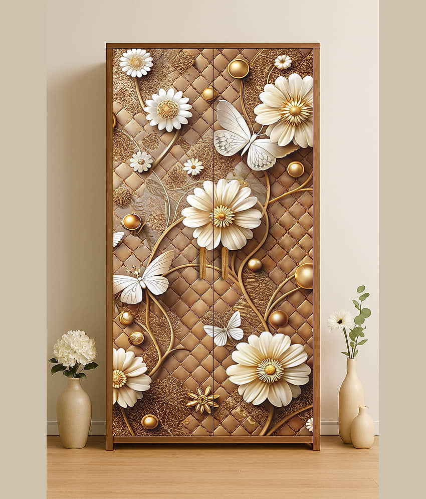 Shopper52 Decorative Wallpaper for Home and Office Almirah Stickers view 2