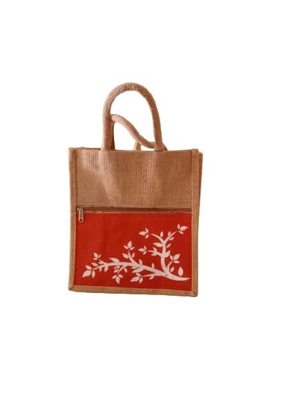 Jute Lunch Bag view 2