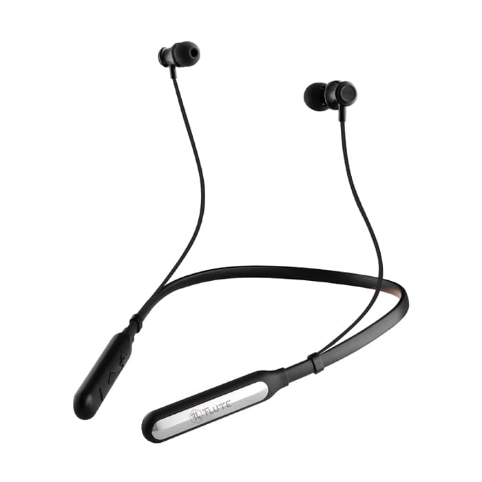 Flute Armour N1 Wireless Bluetooth Neckband - Active Black view 2