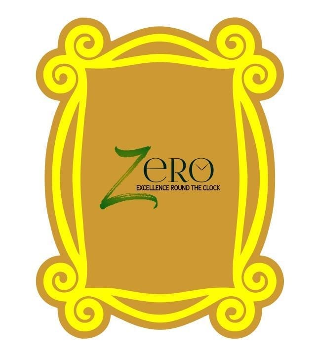 Brand Zero MDF Friends Frame Fridge Magnet Design - Select Your Size