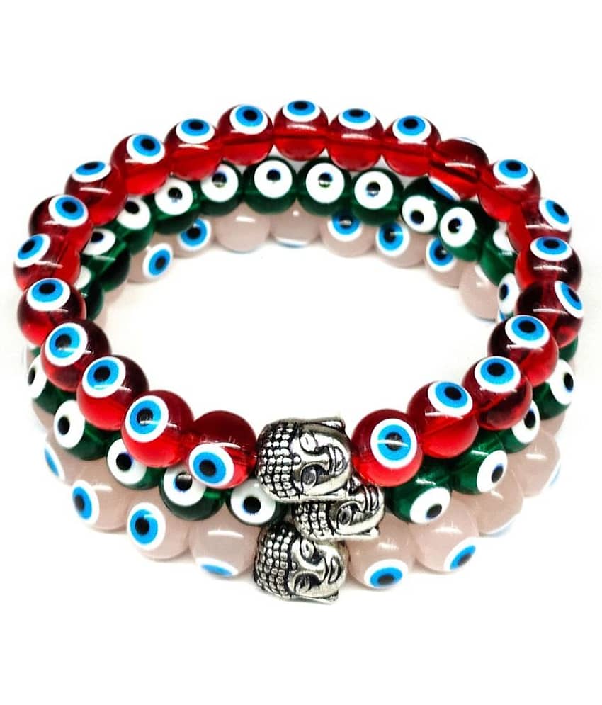 DAIVYA WELLNESS - Multicolor Bracelet ( Pack of 3 ) view 2