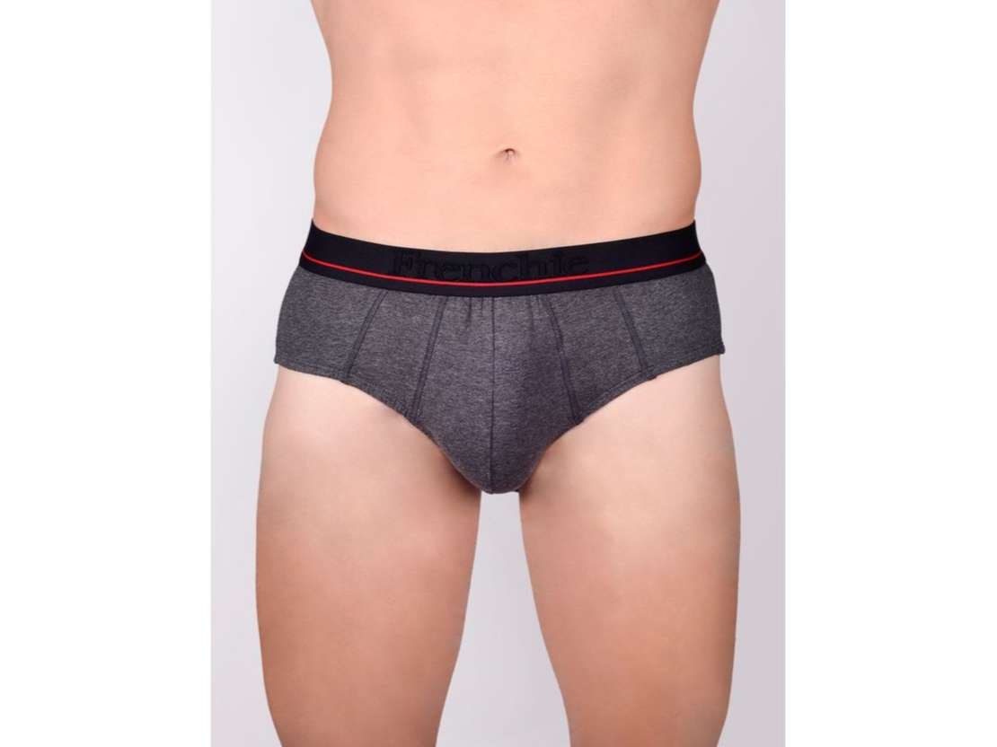FRENCHIE Casuals 4003 Men Solid Cotton Briefs in Assorted Colours Pack of 5 - XL view 2