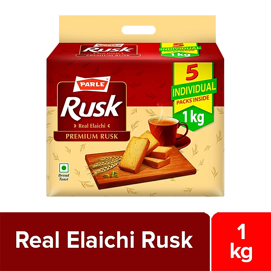 Parle Rusk - Real Elaichi, 1 Kg