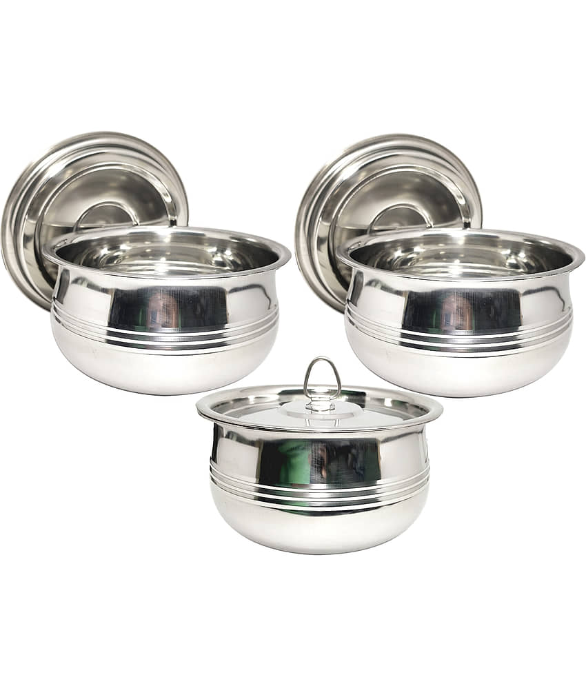 bartan hub - Stainless Steel Serving Bowl 300 mL ( Pack of 4 ) view 2