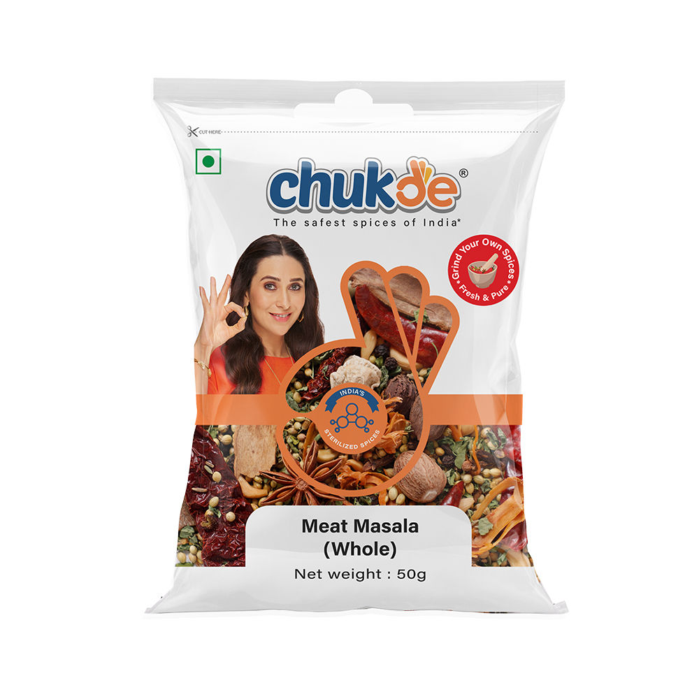 Chukde Meat Masala (Whole), 50 gm view 2