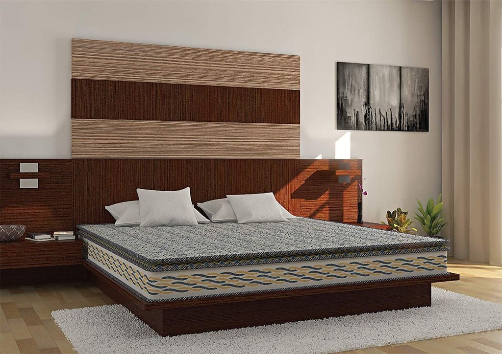 Centuary Pixel Cooling Copper Gel Memory 7 inch High Resilience (HR) Foam Mattress view 2