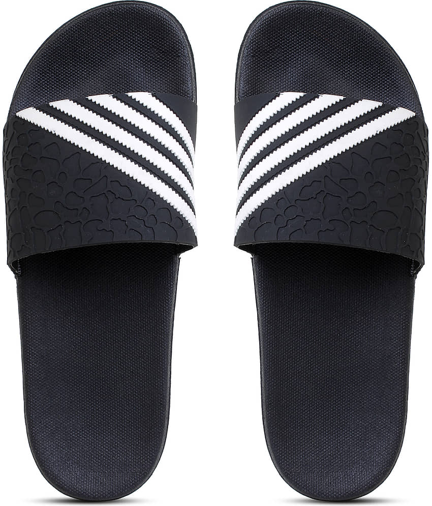 KAPANI Black Men's Slide Flip flop view 2