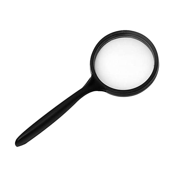 Nawani Reading Map Double Glass Antique Handheld Magnifier Glass (75 mm) 0 Magnifier
