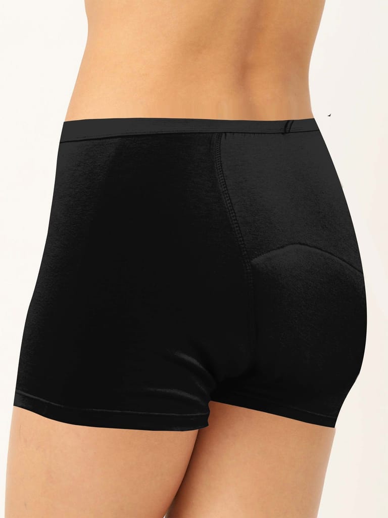 Women Boyshorts Organic Cotton Period Underwear view 2