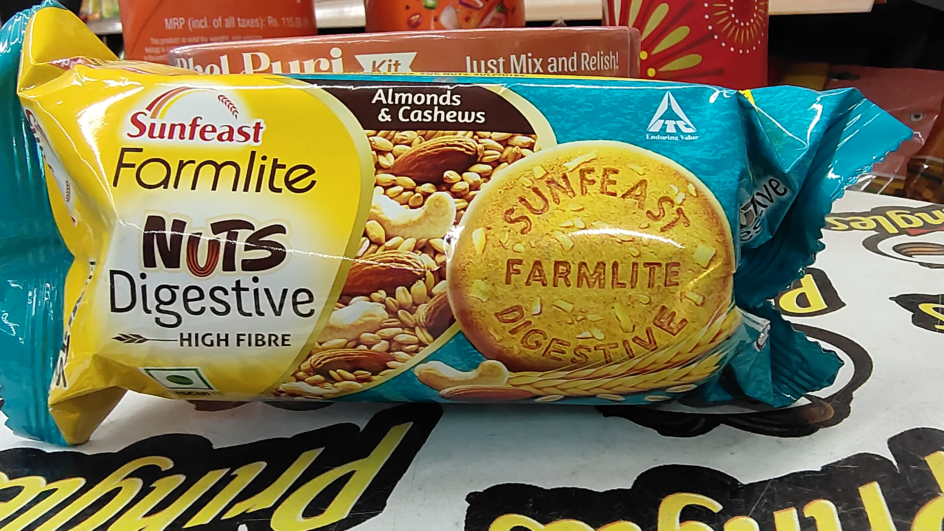 Sunfeast farmlite nuts digestive biscuits