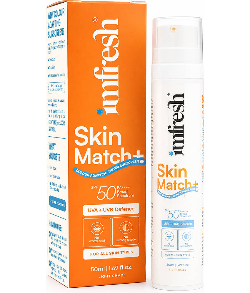 IMFRESH SPF 50 Sunscreen Cream For Normal Skin ( Pack of 1 )