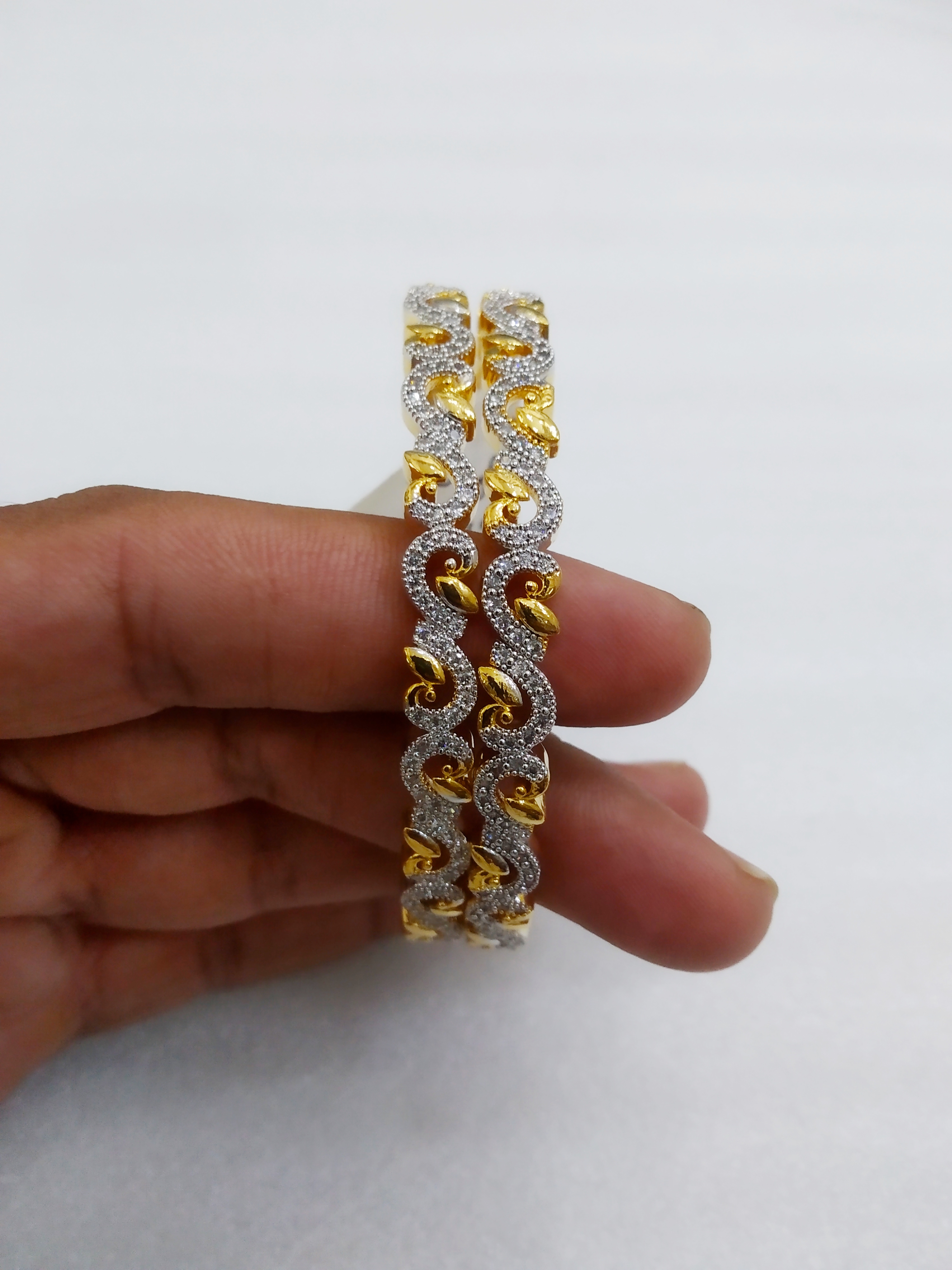 American diamond bangles 2.6 size