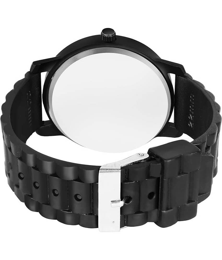 Trex Black Silicon Analog Men's Watch view 2