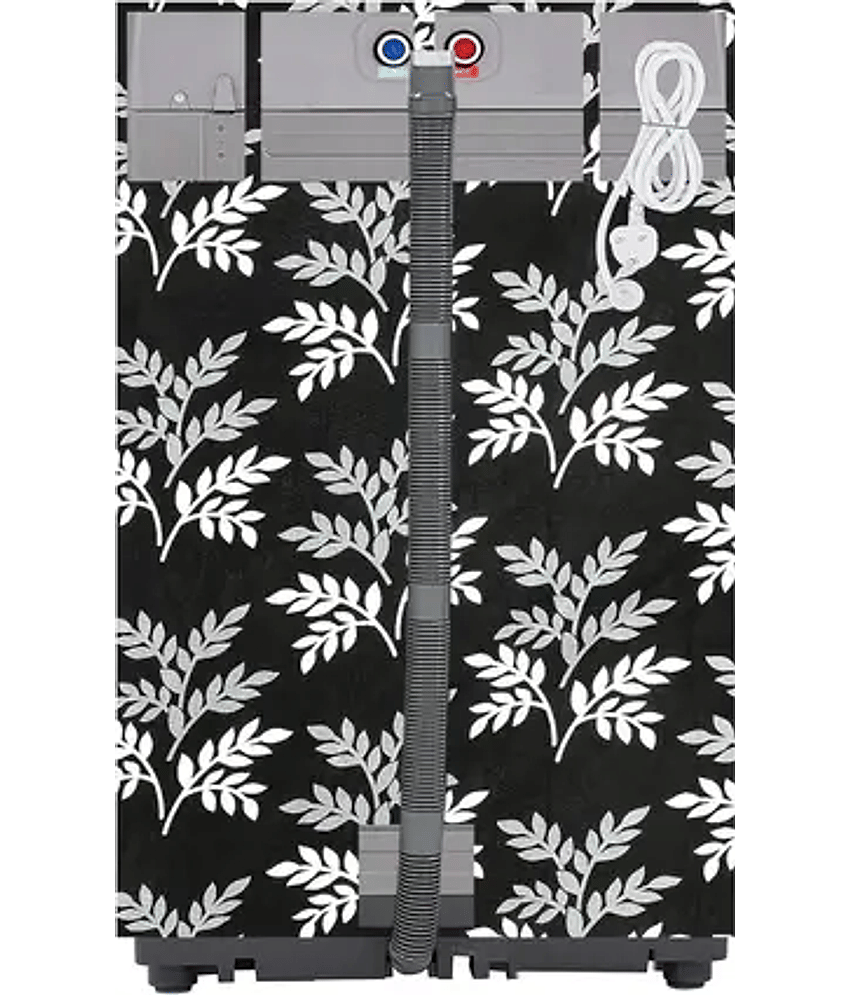 ENTICE Top Load Washing Machine Cover Compatiable For 8 kg - Black view 2