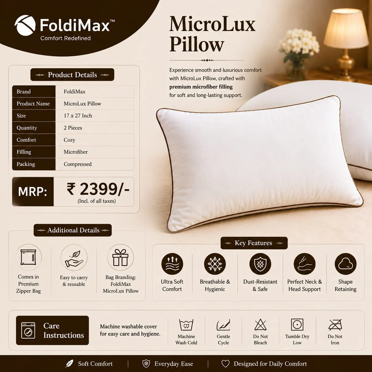 Microlux Pillow