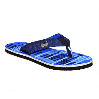 Crazy Bunny Men Blue Casual Flip Flop view 2