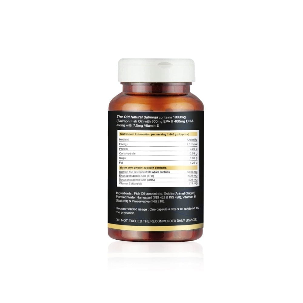 Salmega Triple Strength Omega 3 fish oil Capsules 30 Capsules view 2