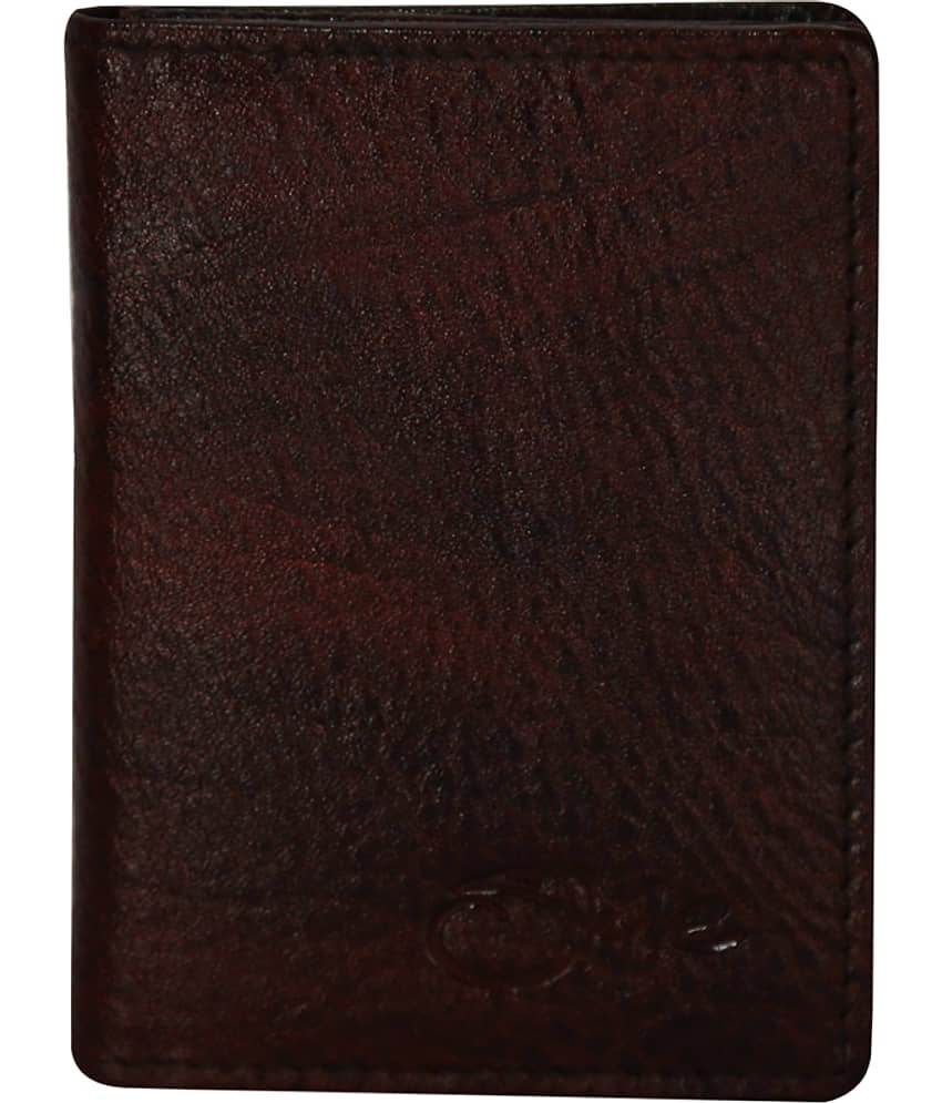 STYLE SHOES Leather Bombay Brown Atm, Visiting , Credit Card Holder, Pan Card/ID Card Holder , Pocket wallet Genuine Accessory for Men and Women view 2