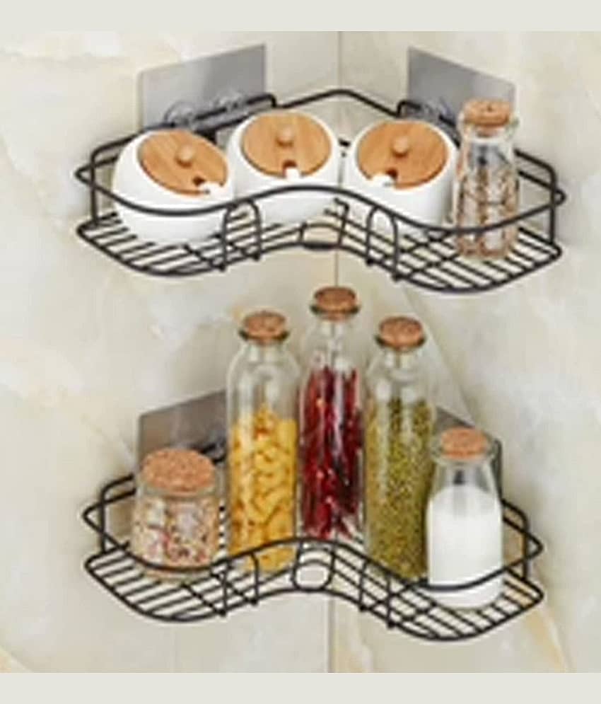 Bathroom Self Wall Hanging Storage Organizer (Pack of 1) view 2