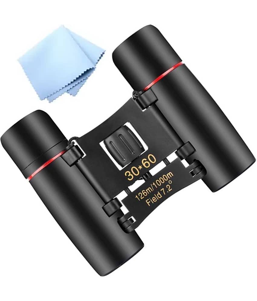 SUKURA Day Night Zoomable Dual Focus Optical Folding 30X60 Mini Binoculars view 2