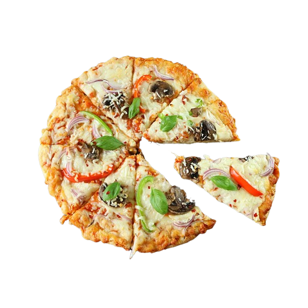 Hide Veg Pizza Small
