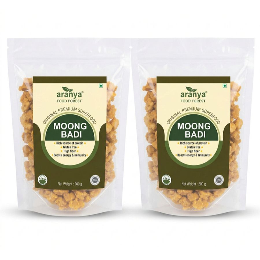 MOONG BADI PACK OF 2 - 400 gm