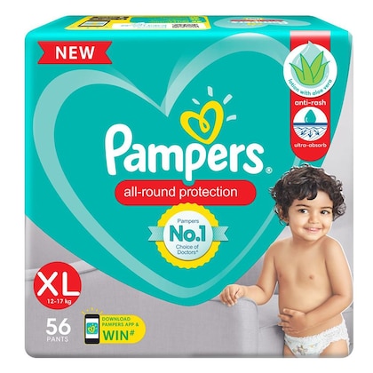 Pampers Diaper Pants XL 56 Pcs