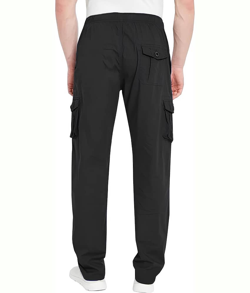 Reoutlook Regular Flat Men's Cargos - Grey ( Pack of 1 ) view 2