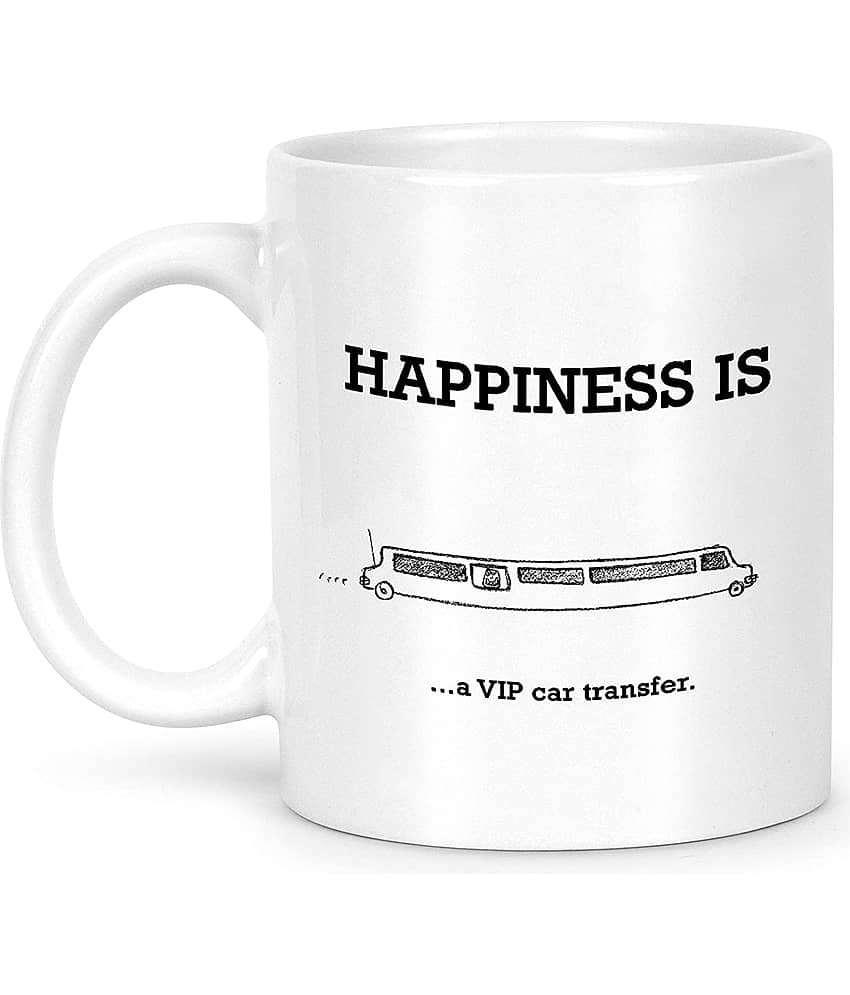 Idream Quote Printed Ceramic Coffee Mug 1 Pcs 300 mL view 2