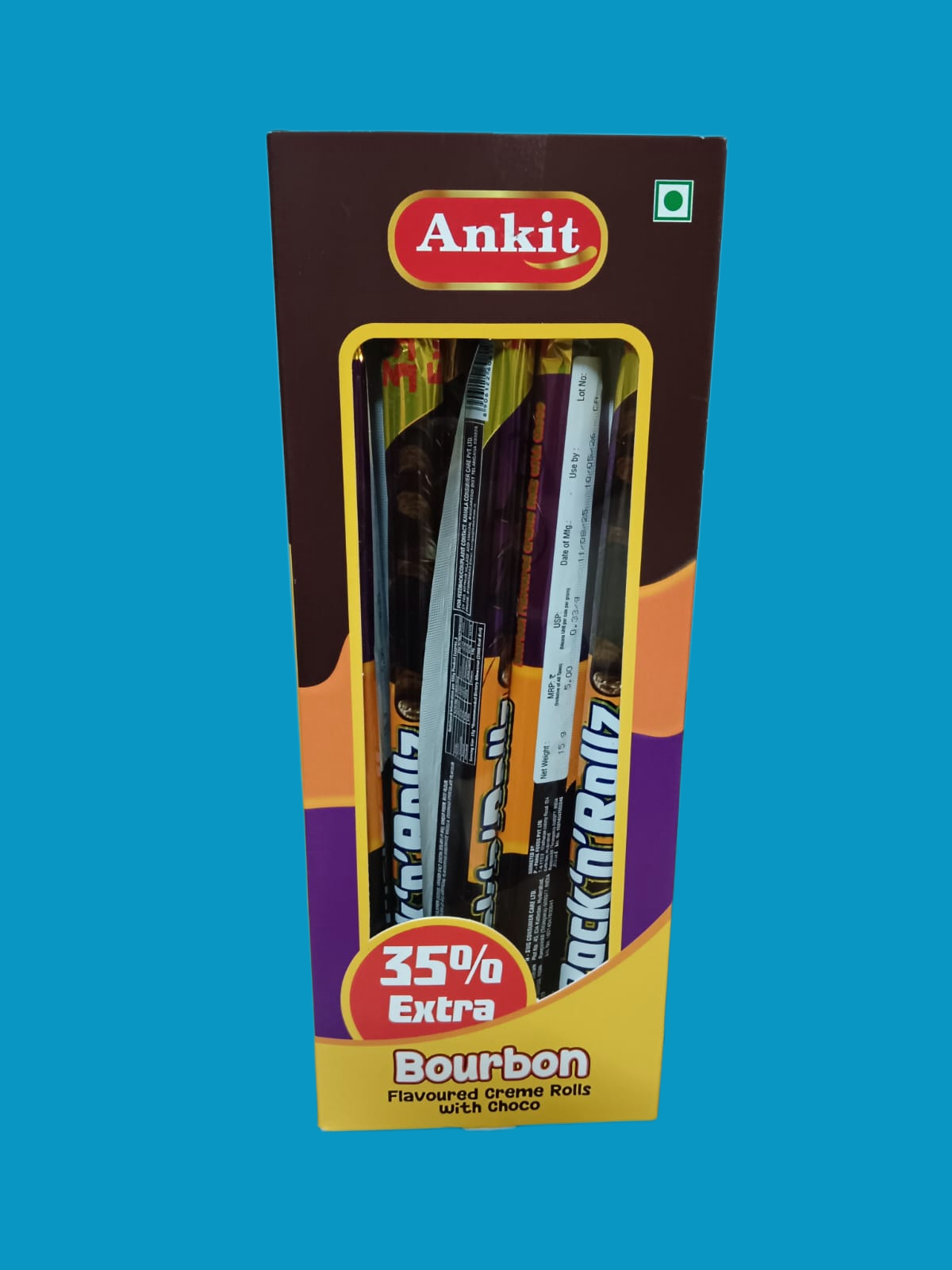 Ankit RocknRollz Bourbon Choco Roll view 2