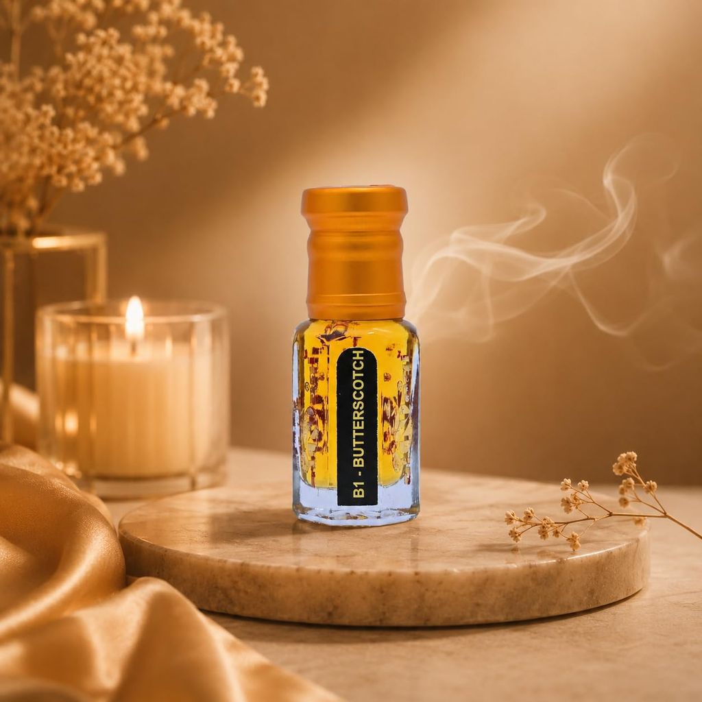 alnaqi fragrances Butter-Scotch 6ml - Delicious Gourmand Attar, Alcohol Free Butterscotch-Scent-Oil, Long Lasting Sweet-Caramel-Ittar, Premium Dessert-Fragrance view 2